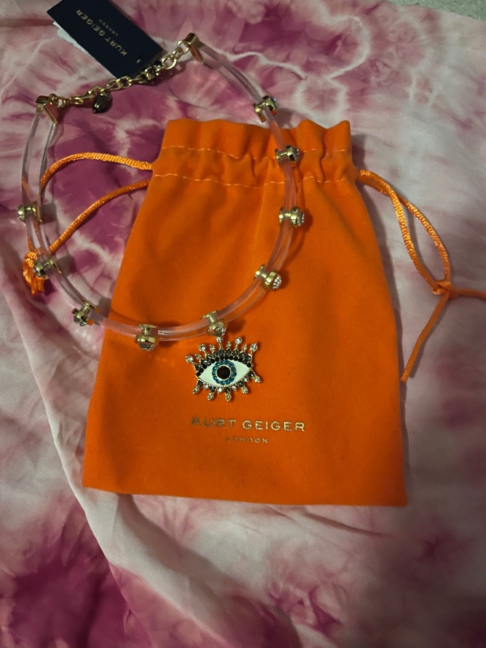 Kurt Geiger NWT Evil Eye Jelly Choker